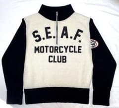 世田谷ベース SEAF モーターサイクル クラブセーター Lサイズ 所