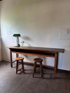 プイさま用です古道具 長机 長テーブル 文机 アンティーク - メルカリ