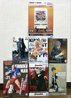 人気アニメフィギュア 7種7点セット】まとめ売り&&→→〒 - メルカリ
