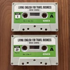 カセットテープ 旅行ビジネス向け英会話学習 EDUCA 昭和レトロ - メルカリ