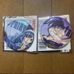 フェアリーテイル fairy tail グレイ ジュビア 缶バッジ - メルカリ
