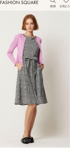 TOCCA洗える2024 EYELASH ワンピース サイズ2 - メルカリ