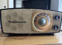 ナショナル 昭和レトロ真空管ラジオ DX-370 5球真空管ラジオ1954