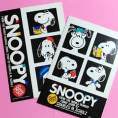 1980年代】スヌーピーノート 2冊セット サンリオ 当時物 昭和レトロ