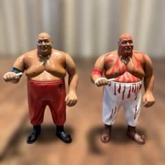 アブドーラ・ザ・ブッチャー プロレス フィギュア 2体セット - メルカリ