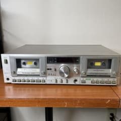 テクニクス Technics ダブルカセットデッキ RS-M202 昭和レトロ - メルカリ