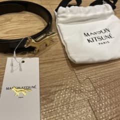 ゆうゆう様 MAISON KITSUNÉ メゾンキツネ ベルト 85 - メルカリ