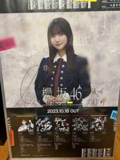 櫻坂46 大園玲 承認欲求 直筆サイン入りポスター - メルカリ