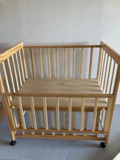 西松屋 ミニ ベビーベッド ハピネス ヤトミ - メルカリ