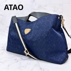 ATAO アタオ＊エルヴィ モノグラム2wayショルダー ハンドバッグ