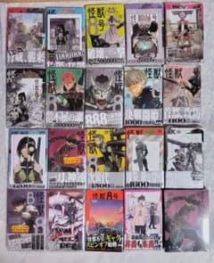 怪獣8号 1〜15巻、スピンオフ 4冊 初版新品未開封 特典付き 保科宗四郎