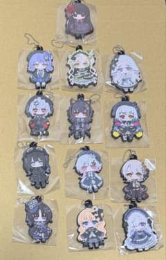 魔法少女ノ魔女裁判 ラバーキーホルダー コンプリートセット 13種
