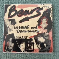Bears『Insane and Decisions』7inchアナログレコード - メルカリ