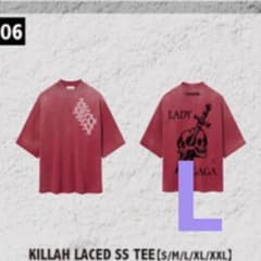 レディーガガ KILLAH LACED SS TEE Lサイズ - メルカリ