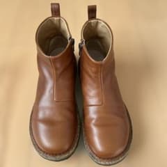 ビルケンシュトック メルローズ ブラウンレザーショートブーツ 26cm