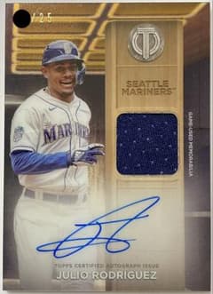 フリオ ロドリゲス Julio Rodriguez auto topps MLB - メルカリ