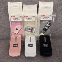 新品未使用・箱付】au CASIO W51CA モックアップ 3色セット非売品