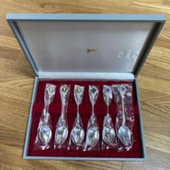 銀のスプーン キューピー＆アヲハタ スターリングシルバースプーン