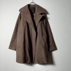 ワイズ Y's ヨウジヤマモト 女優襟Pコート ハーフコート 裁ち切り