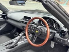 NDロードスターフルセット】MOMO ウッドステアリングHL-06 - メルカリ