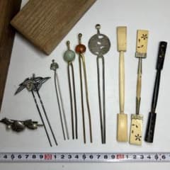 極上 本翡翠 銀細工 簪 ブローチ 106g 東キ8-0127☆2F タサチ - メルカリ