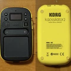 KORG kaossilator 2 イエロー - メルカリ