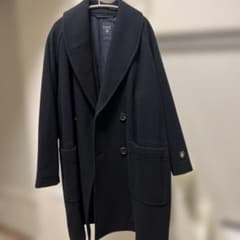 Orcival ネイビー ダブルブレスト コート サイズ1 - メルカリ