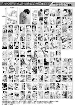 ハイキュー!! 10thクロニクル グッズ付き同梱版フォトカード全種