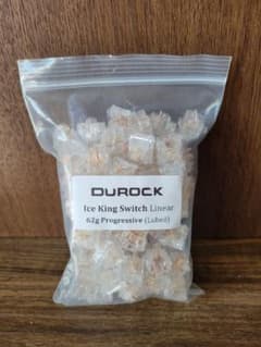 DUROCK Ice King Switch Linear 未使用 110個 - メルカリ