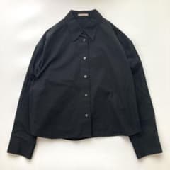 伊勢丹限定 美品 セオリーリュクス 長袖ブラウス 2023 シャツ ブラック