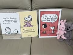 セット販売】スヌーピーミュージアムぬいぐるみ＋B4ポスター3枚 - メルカリ