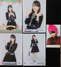 丸山ひなた AKB48 名残り桜会場限定第2弾 生写真4種 チェキ風生写真1月