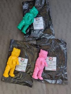 大ブルマァク展 特典 ミニソフビ ガラモン グリーン イエローピンク3