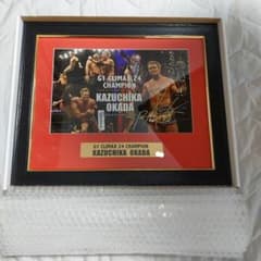 AEW (元新日本プロレス) オカダ・カズチカ 直筆サイン入りフォト