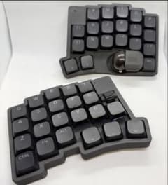 roBa-LP フルセット 無線接続 左右分割 トラックボール キーボード