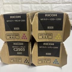 RICOH トナーカートリッジ C2503 4色セット - メルカリ