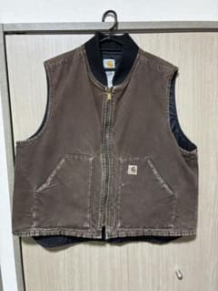 Carhartt カーハート ダックベスト V02 DKB 2XL - メルカリ
