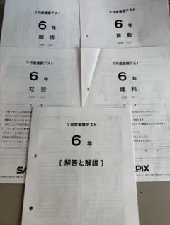 2026年最新】sapix 6年 知識の総完成の人気アイテム - メルカリ