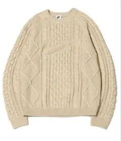 2026年最新】nike cable knit sweaterの人気アイテム - メルカリ