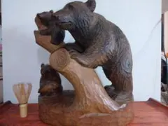 2026年最新】木彫 熊 アイヌの人気アイテム - メルカリ