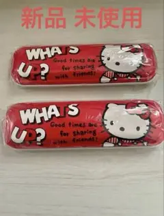 新品未使用 レトロ ハローキティ 筆箱 年代物 当時物 キティ ペン