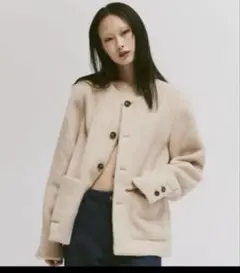 2026年最新】fekete ノーカラーウールシャギージャケットの人気