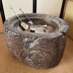 2026年最新】切り株火鉢の人気アイテム - メルカリ