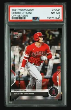 2026年最新】大谷翔平 mvp 2021 toppsの人気アイテム - メルカリ