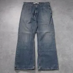 リーバイス567 古着 W32 フレア ブーツ ボトム 青 00s 18707 - メルカリ