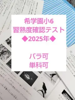 2026年最新】希学園 テストの人気アイテム - メルカリ