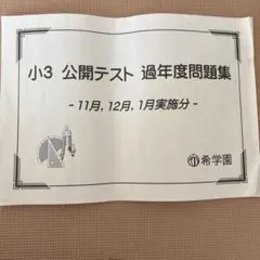2026年最新】希学園 公開テスト 小2の人気アイテム - メルカリ