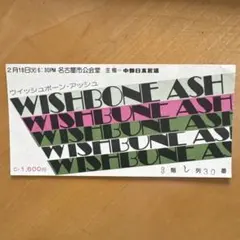 希少】デッド・オア・アライブ 1987 ジャパンツアー 最終日チケット半