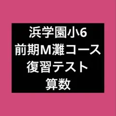2026年最新】浜学園 小6 復習テストの人気アイテム - メルカリ