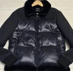 コン太様専用EMMETI ANSON ムートン×ダウン ハイブリッドジャケット